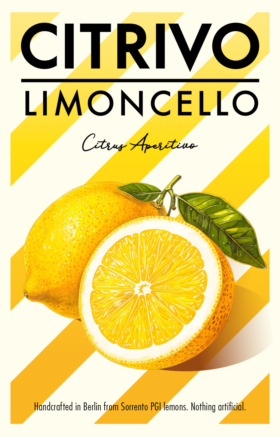 CITRIVO Limoncello label